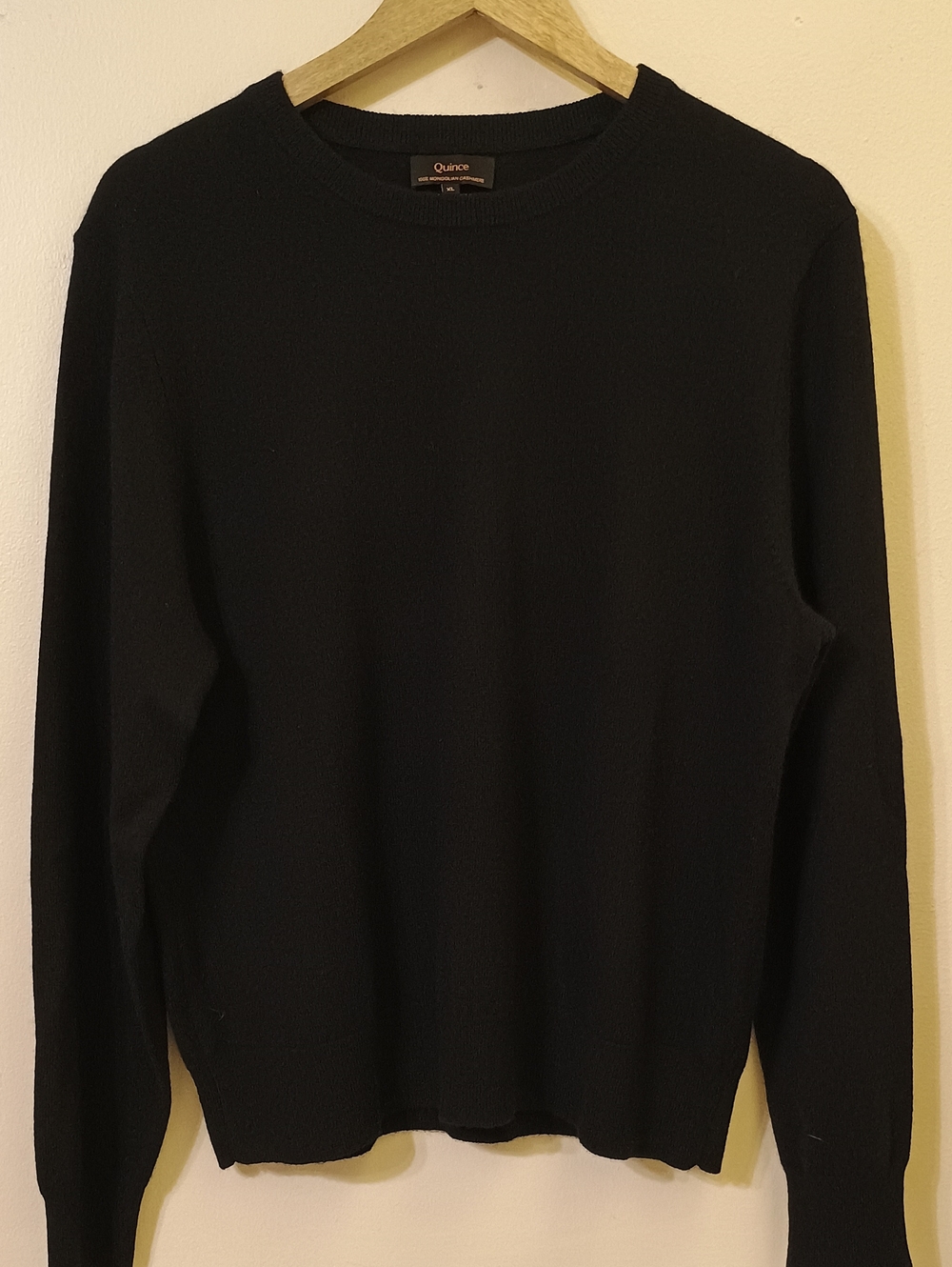 Quince 100% Mongolian Cashmere Women's Classic Crewneck Sweater XL NWOT
